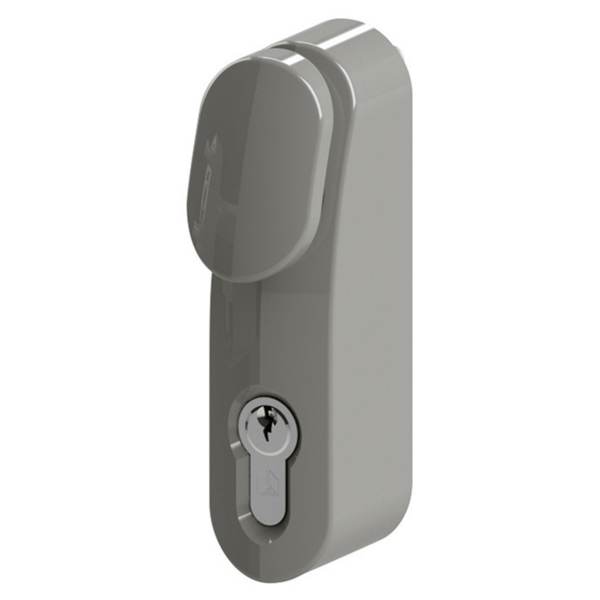 Manoeuvre ext debrayable bouton alu ral 9006 issudom mbo