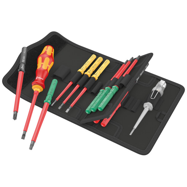 Tournevis multilames isole kraftform kompakt vde universal 1 tie (jeu de 16)