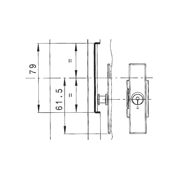 Axe excentrique gorge velox