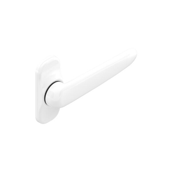 Béquille sur rosace simple diane saillie réduite