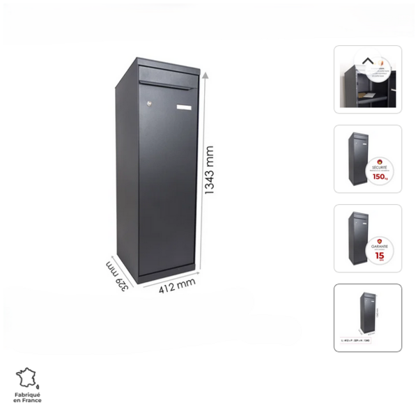 Boîte à colis individuelle