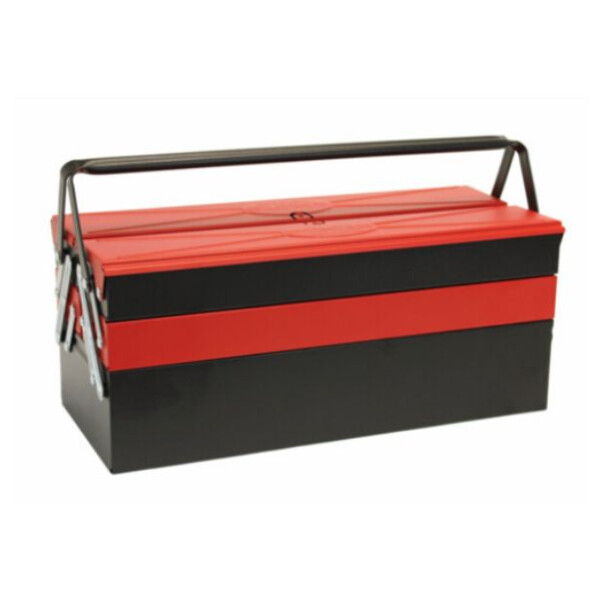 Boite a outils acier 5 compartiments