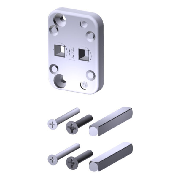 Boitier renvoi fouillot pour battée alu