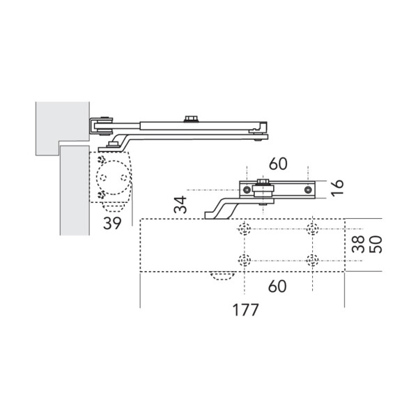Bras standard ts 1500