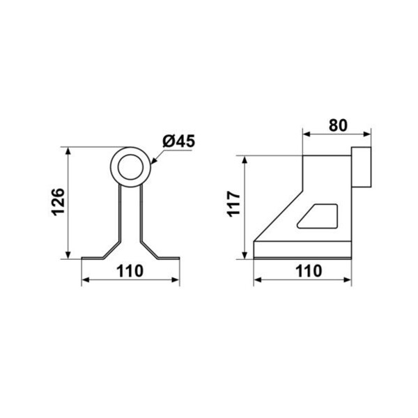 Butee de fin de course a visser