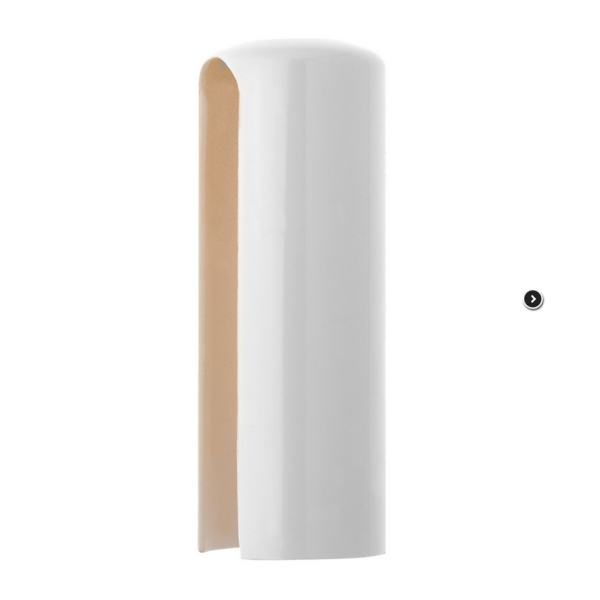 Cache fiche nylon bout plat