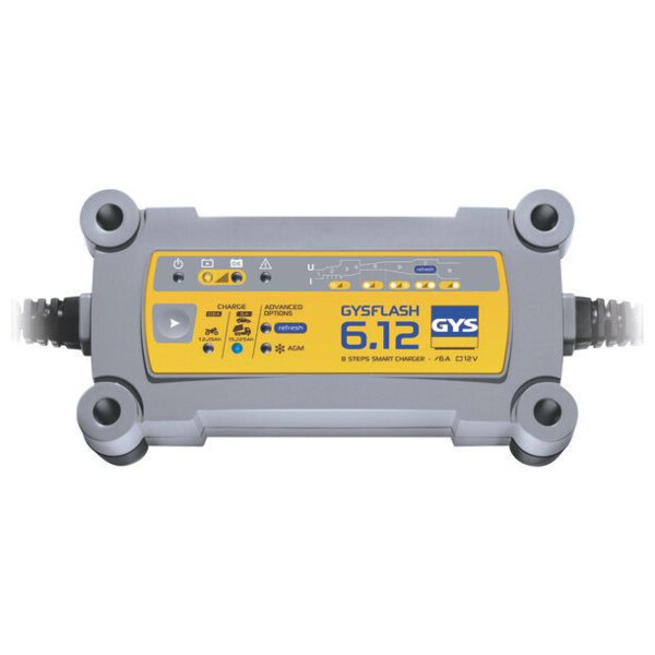 Chargeur automatique 12 v gysflash 6.12