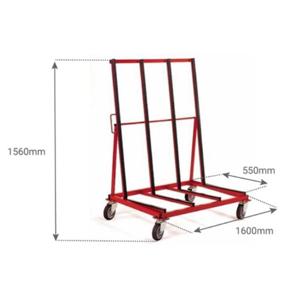 Chariot porte-chassis/panneaux