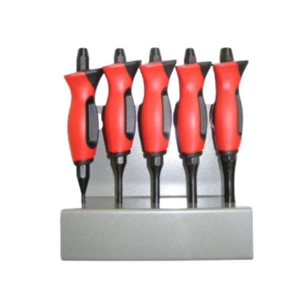 Chasse-goupille octo chrome-vanadium bruni poignee sts 3-4-5-6-8mm (stand metal