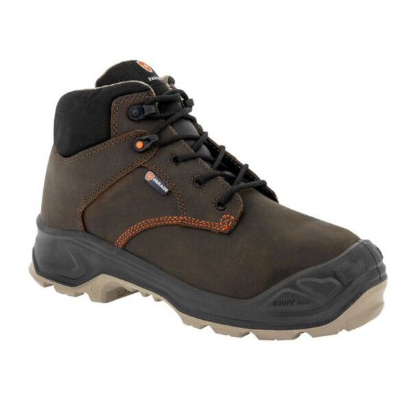 Chaussure securite haute marron noumea s3s sr fo lg sc ci hi