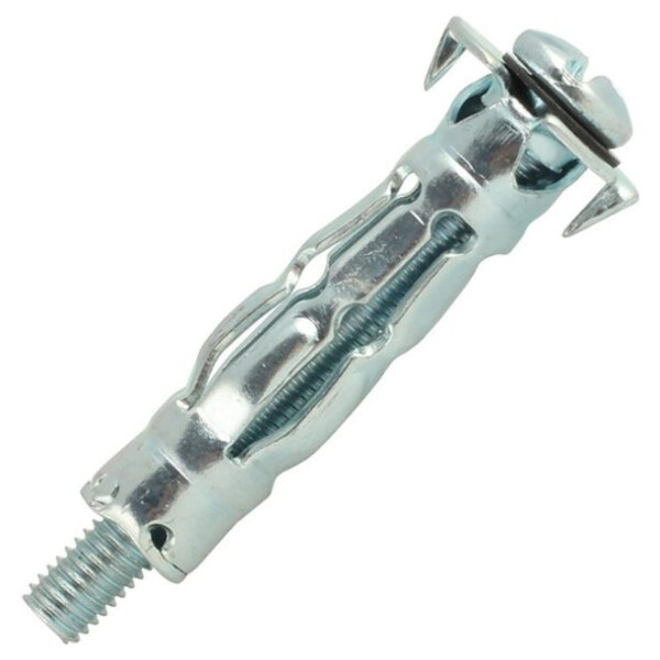 Cheville métallique à expansion avec vis spyder