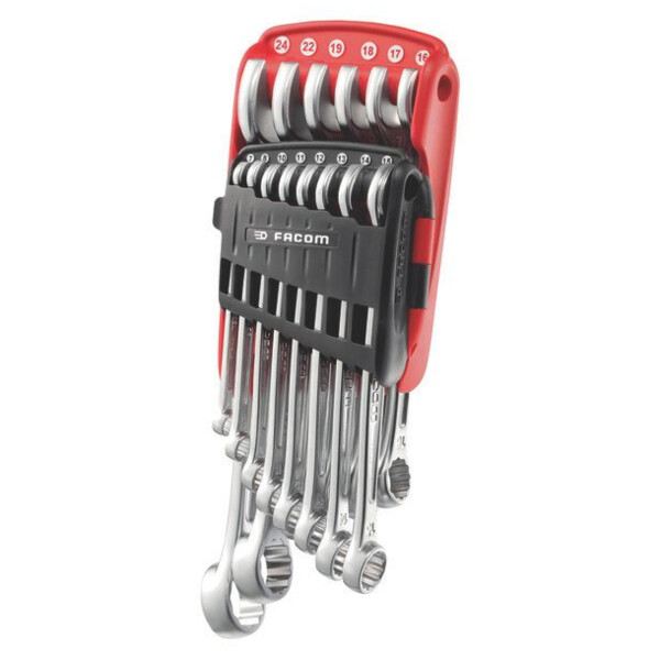 Cle mixte 440 7 a 24mm sur etui (jeu de 14)