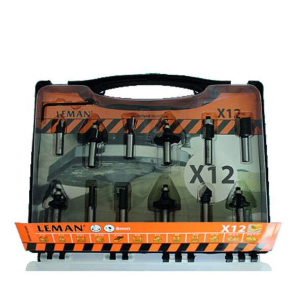 Coffret de défonçage 12 pièces