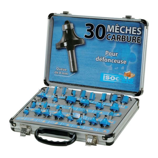 Coffret de défonçage 30 pièces