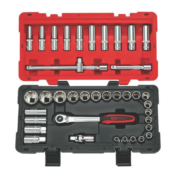 Coffret douilles et accessoires ultimate 1/2'' (39 pieces)