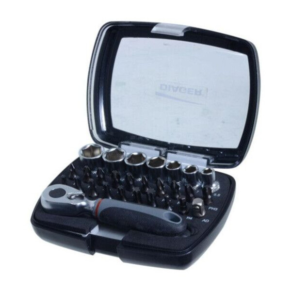 Coffret embouts + douilles 28 pièces