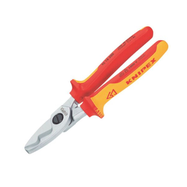 Coupe-cables a double tranchants 200 mm isole 1000v
