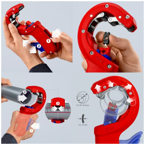 Coupe-tube plastique dpt50