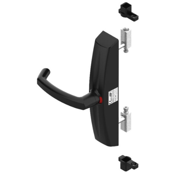 Crémone dualis encastrée