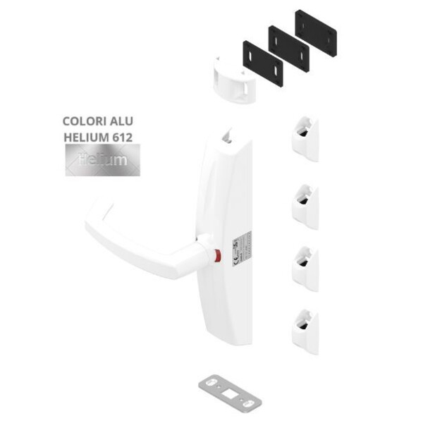 Crémone pompier dualis en applique