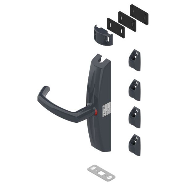 Crémone pompier dualis en applique