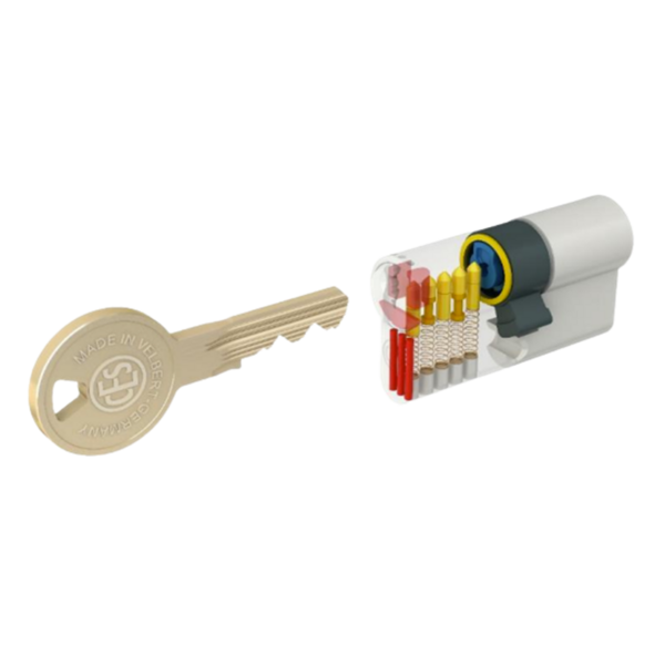 Cylindre à bouton psm5 - 4 clés