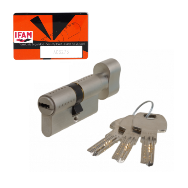 Cylindre à bouton rx - s'entrouvrant 3 clés