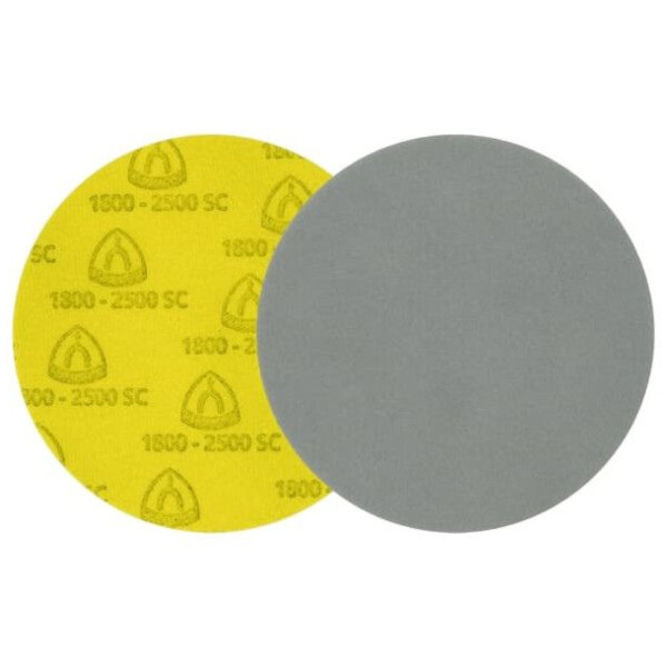 Disque abrasif extra fin sur support mousse