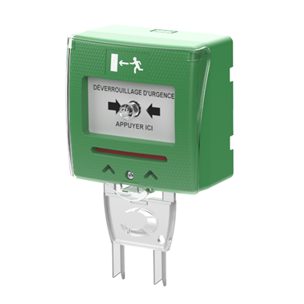 Dm vert shok 2 contacts + capot