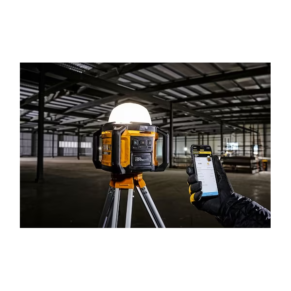 Éclairage de chantier 360° xr 18v tool connect
