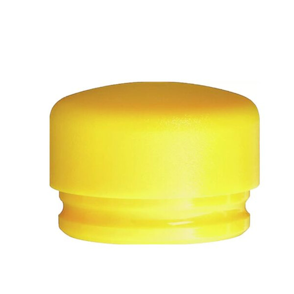 Embout massette sans rebond mi-dur jaune diam 40