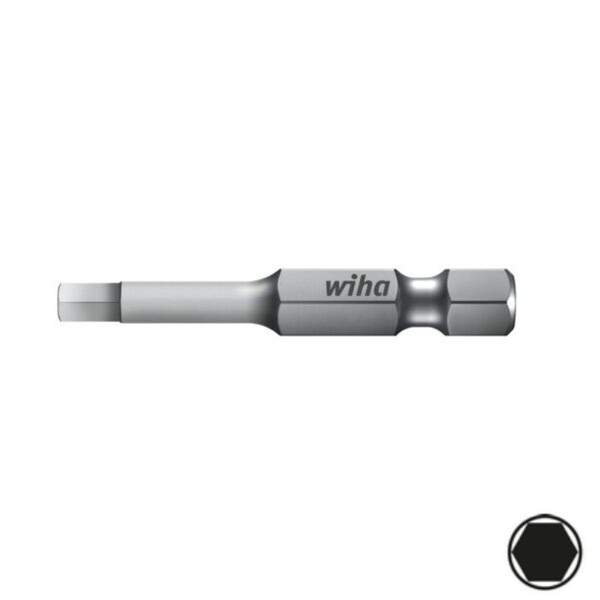 Embout visseuse pro 6 pans mâle