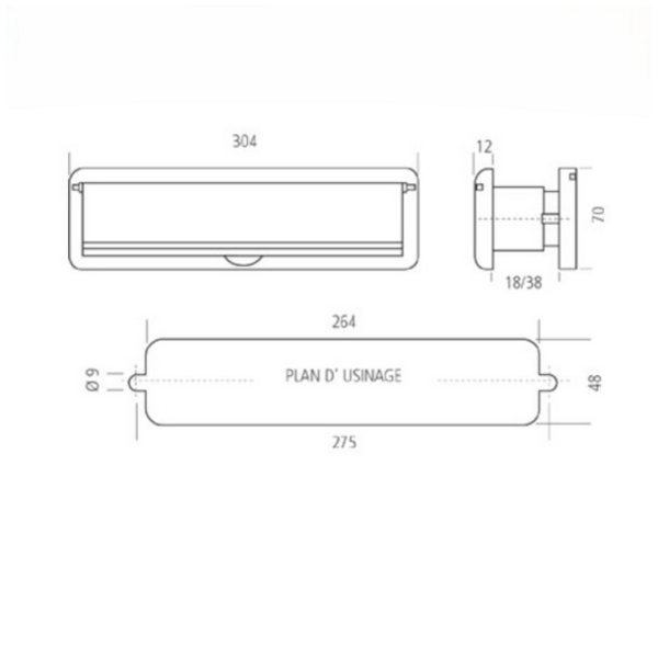 Entrée boite aux lettres