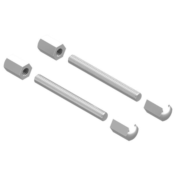 Fixations pour poignée pavée