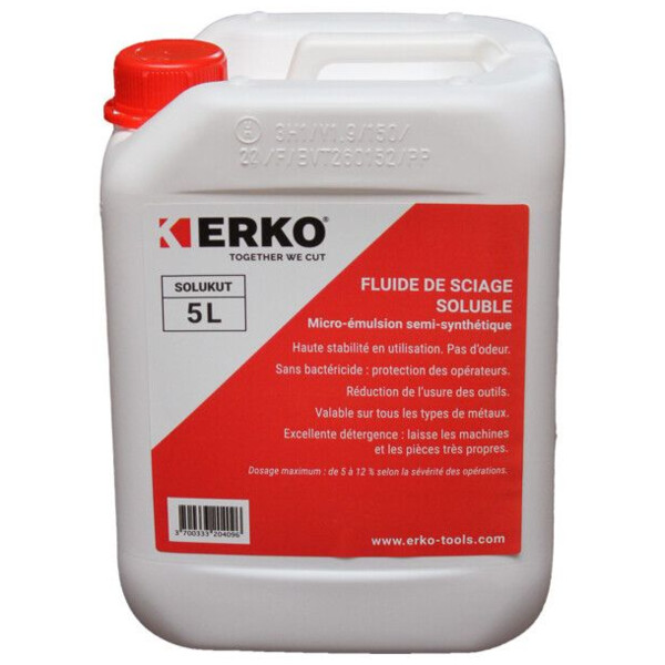 Fluide de sciage soluble solukut