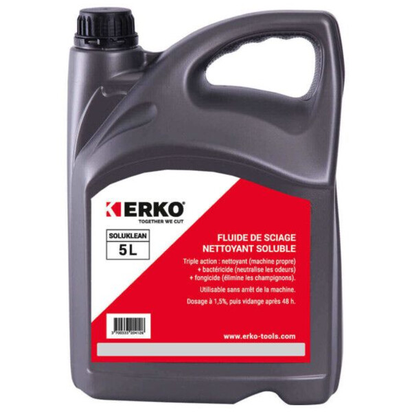 Fluide soluble nettoyant machine erko soluklean bidon 5l