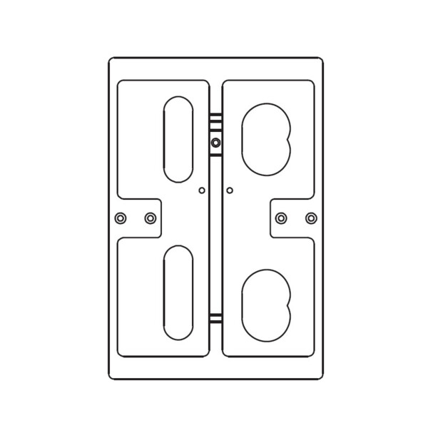 Gabarit dormant titan bois