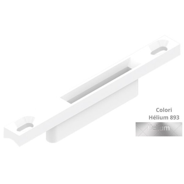 Gâche fermeture de coulissant silène 2274