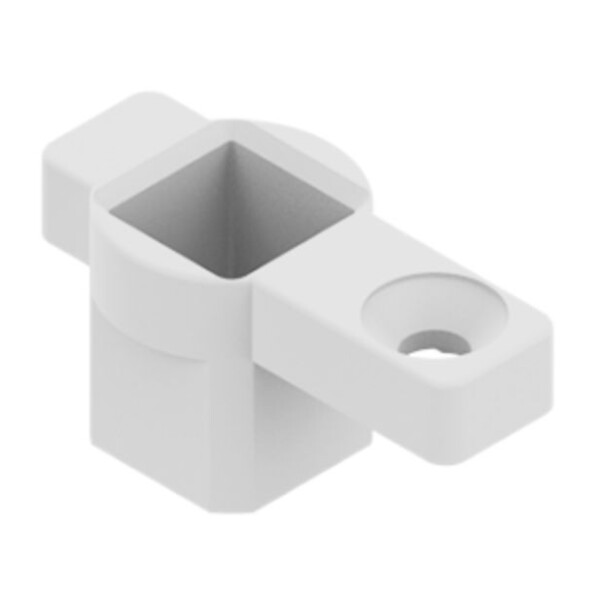 Gâche pour crémone pompier encastrée