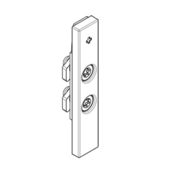 Gache pour fermeture de coulissant