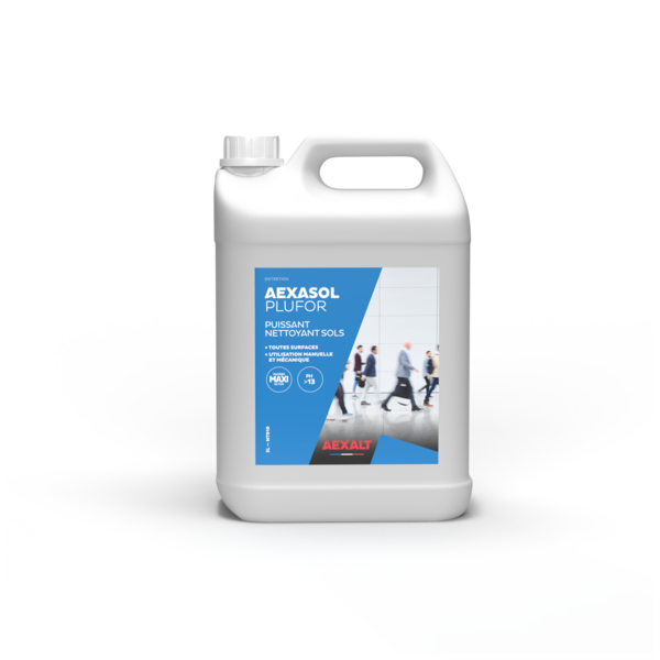 Aexasol plufor - puissant nettoyant sols - 5l