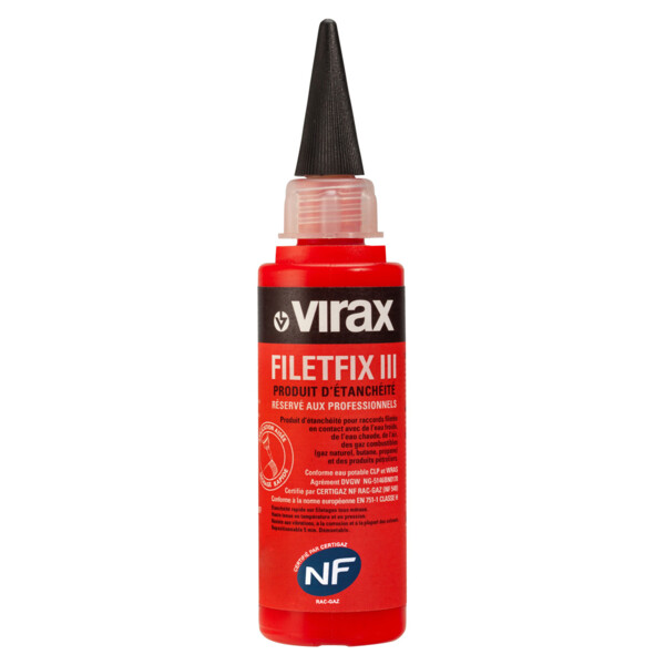 Resine d'etancheite pour raccord filete filetfix iii