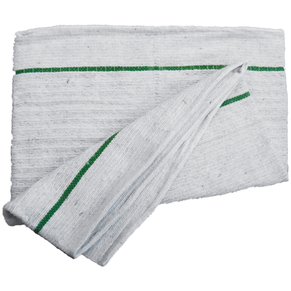 Serpillere gaufree blanche