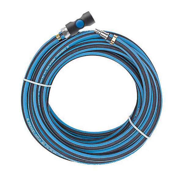 Rallonge de tuyau airca caoutchouc avec raccord rapide prevos1