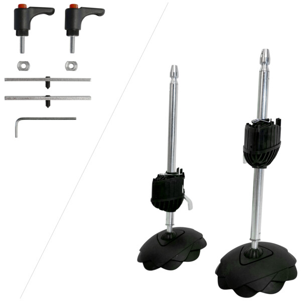 Pieds de securite ajustable pour echelle prime (la paire)