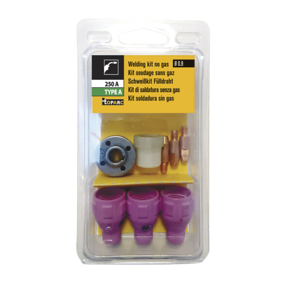 Kit de soudage sans gaz pour torche 250a type a