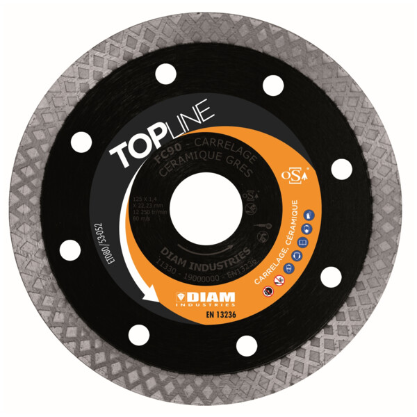 Disque diamant carrelage/ceramique/marbre fc90