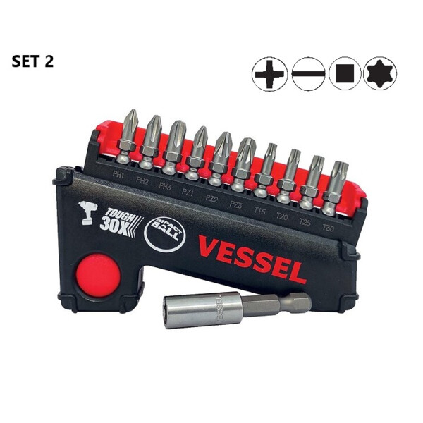Jeu 11 embouts impacts ball