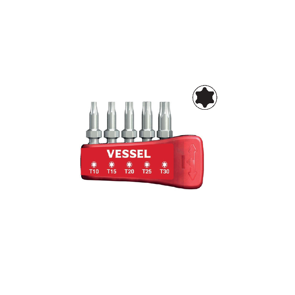 Jeu 5 embouts impacts ball