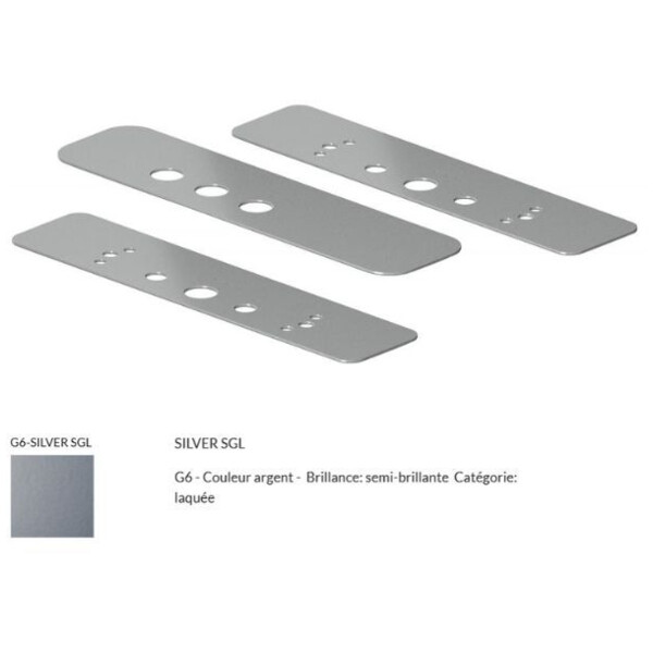 Kit de platines d’adaptation pour une antipanique version barre